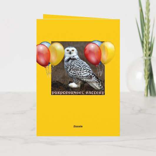 HAPPY BIRTHDAY wolf Kaart (Achterkant)