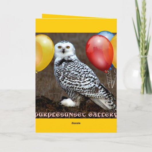 HAPPY BIRTHDAY wolf Kaart (Achterkant)