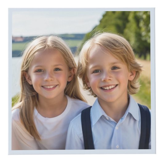 Happy Birthday World's Best Grandma Multi Photo Kubus (Voorkant)