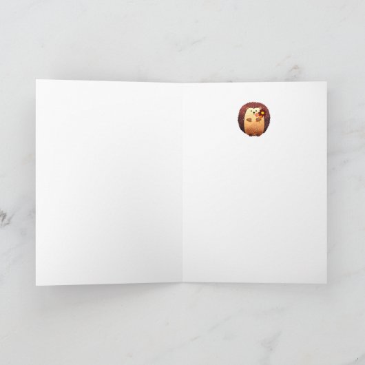 Happy Birthday World's grootste mama Hedgeschatte Kaart (Binnen)