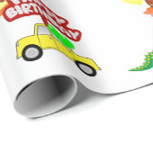 Happy Birthday Wrapping Paper Alligator Cadeaupapier (Rol Hoek)