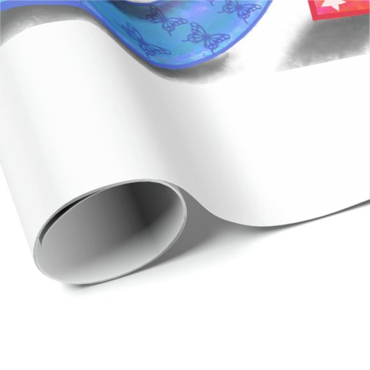 Happy Birthday Wrapping Paper Beren Party Baby Cadeaupapier (Rol Hoek)