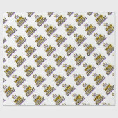 Happy Birthday Wrapping Paper Cadeaupapier (Vlak)
