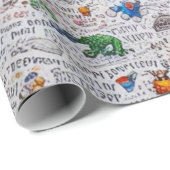 Happy Birthday Wrapping Paper Cadeaupapier (Rol Hoek)