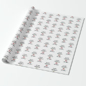 Happy Birthday Wrapping Paper Cadeaupapier (Uitgerold)