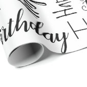 Happy Birthday Wrapping Paper Cadeaupapier (Rol Hoek)