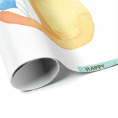 Happy Birthday Wrapping Paper Cat Lady Birthday Cadeaupapier (Rol Hoek)