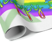 Happy Birthday Wrapping Paper Cat Lady Birthday Cadeaupapier (Rol Hoek)