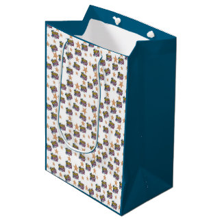 Happy Birthday wrapping paper Medium Cadeauzakje