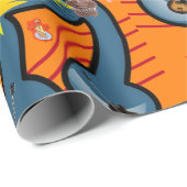 Happy Birthday Wrapping Paper Musician Cadeaupapier (Rol Hoek)