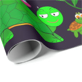 Happy Birthday Wrapping Paper Turtles Cadeaupapier (Rol Hoek)