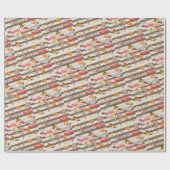 Happy Birthday Wrapping Paper Wishing for a dog Cadeaupapier (Vlak)