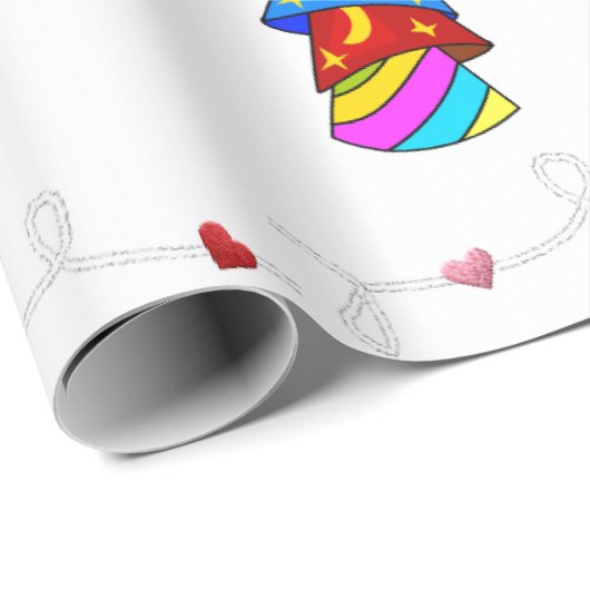 Happy Birthday Wrapping Papier FUN Cupcake (Rol Hoek)