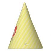 Happy Birthday Yellow Mermaid Birthday Pet Feesthoedjes (Rechts)