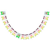 Happy Birthday Yellow Princess Banner (Alle)