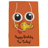 Happy Birthday You Turkey Medium Cadeauzakje (Voorkant)