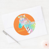 Happy Birthday Zebra Sticker (Envelop)