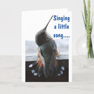 "HAPPY BIRTHDAY" ZINGEN NAAR "YOU" KAART