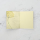 Happy Birthday Zis Zuster Kaart Tulip Yellow Love (Binnen)