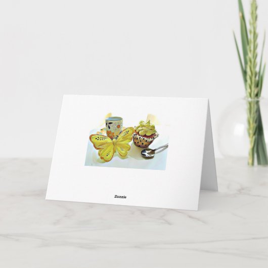 Happy Birthday Zister Card Kaart (Achterkant)