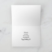 Happy Birthday Zister Card Kaart (Binnen)