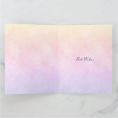 Happy Birthday Zister Fairy-ontwerp Kaart (Binnen)