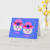 Happy Birthday zister Kaart (Gele Bloem)