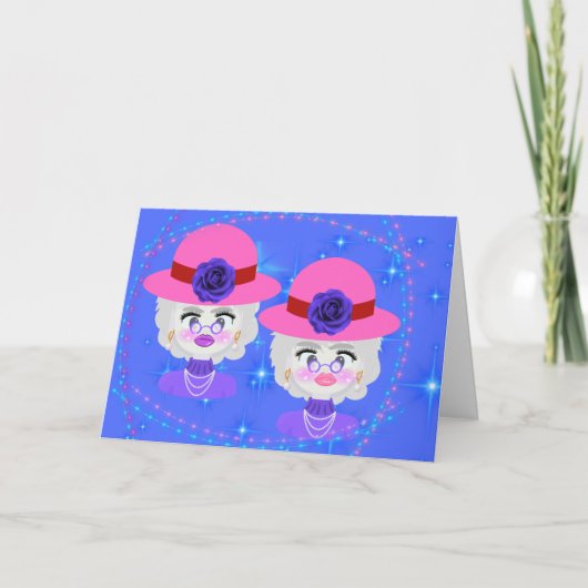 Happy Birthday zister Kaart (Voorkant)