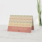 Happy Birthday zister Kaart (Achterkant)