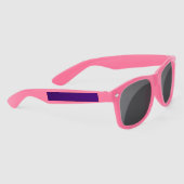 Happy Birthday Zonnebril (Paarse & roze) (Rechts)