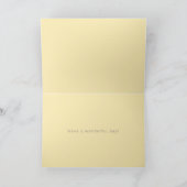 Happy Birthday zus waterverf sinaasappel wilde blo Kaart (Binnen)