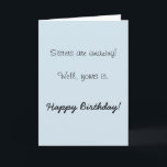 Happy Birthday zuster Amazing Humor Funny Kaart<br><div class="desc">Dit ontwerp is gemaakt met behulp van digitale kunst. Het kan in het gebied worden aangepast door de klik aan te passen en de naam, initialen of woorden aan te passen. U kunt de tekstkleur en de stijl ook veranderen of de tekst voor een slechts ontwerp van het afbeelding schrappen....</div>