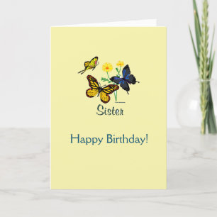 Happy Birthday Zuster - BTFL-kaart Kaart