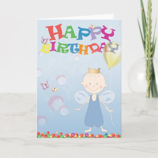 Happy Birthdaycard Primus Kaart (Voorkant)