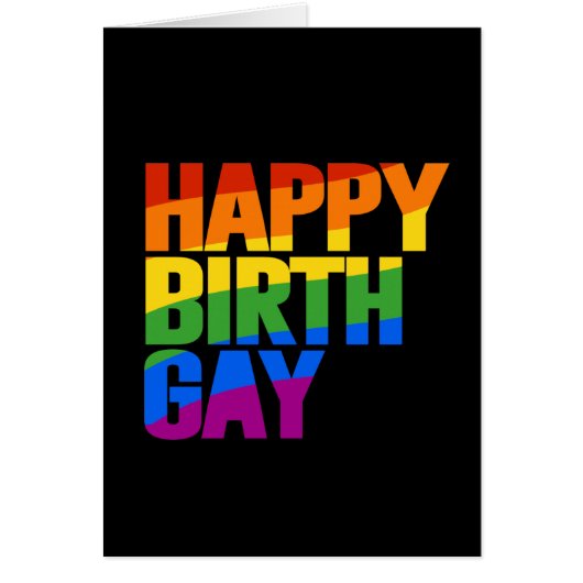 Happy Birthgay (Voorkant)