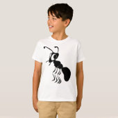 Happy Black Ant T-shirt (Voorkant volledig)
