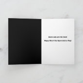 Happy Black Cat Appreciation Day Feestdagen Kaart (Binnen)