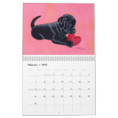 Happy Black Labradors Agenda 2018 B Kalender (Feb 2027)