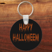 Happy Bloody Halloween Sleutelhanger (Voorkant)