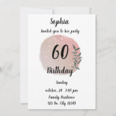 Happy blooming flower kaart (Achterkant)