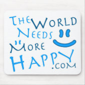 Happy-Blue Muismat (Voorkant)