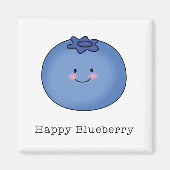 Happy Blueberry Magneet (Voorkant)