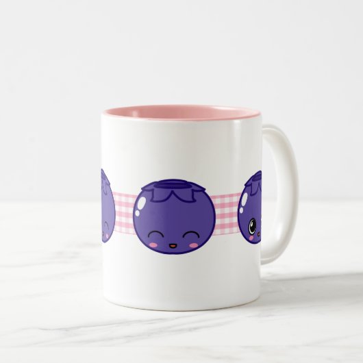 Happy Blueberry Mok (Voorkant rechts)