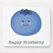 Happy Blueberry Muismat (Voorkant)
