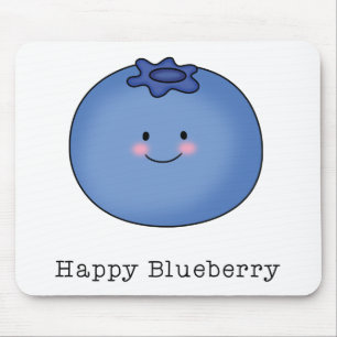 Happy Blueberry Muismat