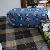 Happy Boba Tea Bubble Teas Bobas Kawaii Cadeaupapier