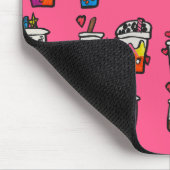 Happy Boba Tea Bubble Teas Bobas Kawaii Muismat (Hoek)