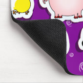 Happy boerderij achtergrond, mousepad muismat (Hoek)