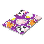 Happy boerderij achtergrond, notitieblok (Linkerzijde)