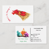 Happy Boerderij Funny Visitekaartje (Voorkant / Achterkant)